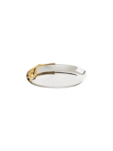 L'Objet Fern Stainless Steel & 24K Gold Small Tray | Thumbnail 1 L'Objet Fern Stainless Steel & 24K Gold Small Tray | Thumbnail 1