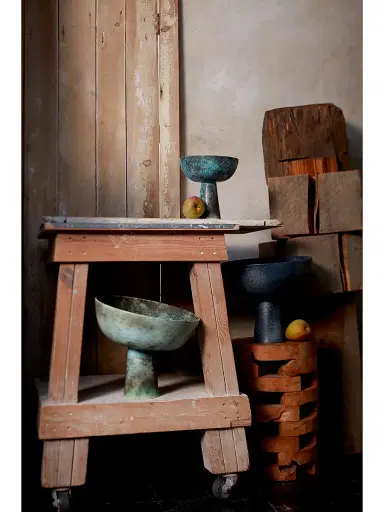 L'Objet Atelier Terra Bowl On Stand | Thumbnail 6 L'Objet Atelier Terra Bowl On Stand | Thumbnail 6