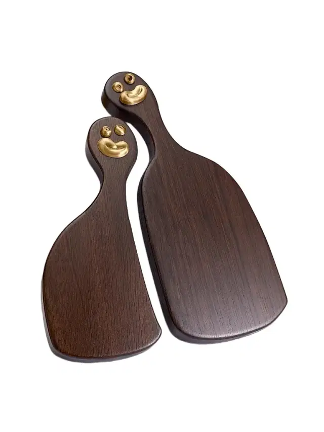 L'Objet Haas Brothers Cheese Louise Nested Cheese Boards 2-Piece Set
