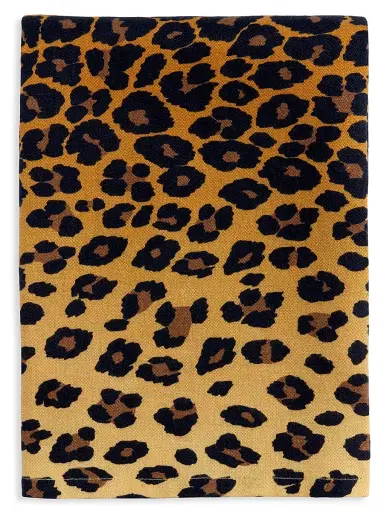 L'Objet Leopard Linen Sateen 4-Piece Napkin Set | Thumbnail 2 L'Objet Leopard Linen Sateen 4-Piece Napkin Set | Thumbnail 2