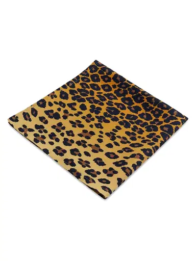 L'Objet Leopard Linen Sateen 4-Piece Napkin Set | Thumbnail 3 L'Objet Leopard Linen Sateen 4-Piece Napkin Set | Thumbnail 3