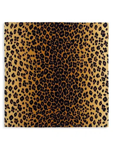 L'Objet Leopard Linen Sateen 4-Piece Napkin Set | Thumbnail 1 L'Objet Leopard Linen Sateen 4-Piece Napkin Set | Thumbnail 1