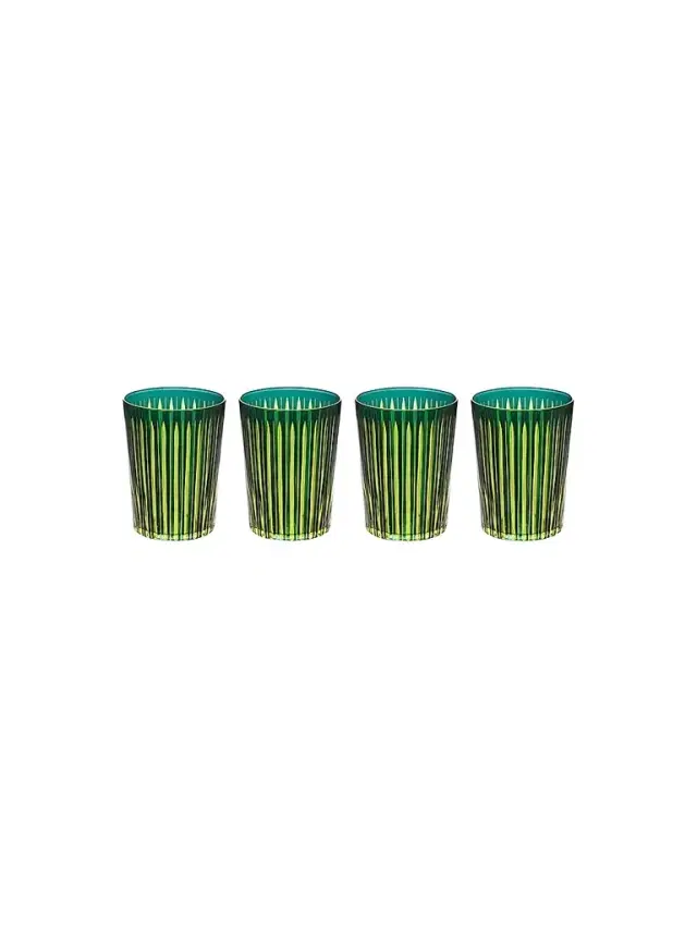 L'Objet Prism 4-Piece Highball Glass Set
