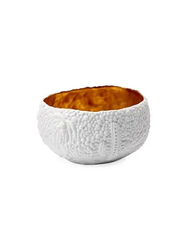 L'Objet Haas Mojave 24K Gold & Porcelain Dessert Bowl | Thumbnail 2 L'Objet Haas Mojave 24K Gold & Porcelain Dessert Bowl | Thumbnail 2