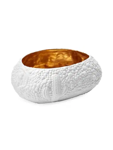 L'Objet Haas Mojave 24K Gold & Porcelain Dessert Bowl | Thumbnail 5 L'Objet Haas Mojave 24K Gold & Porcelain Dessert Bowl | Thumbnail 5