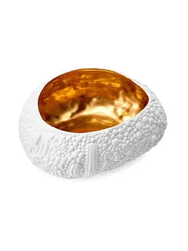 L'Objet Haas Mojave 24K Gold & Porcelain Dessert Bowl | Thumbnail 7 L'Objet Haas Mojave 24K Gold & Porcelain Dessert Bowl | Thumbnail 7