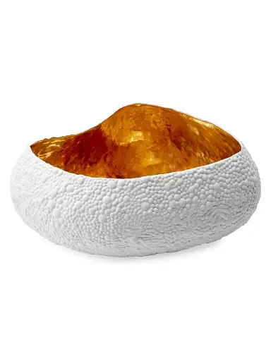 L'Objet Haas Mojave 24K Gold & Porcelain Dessert Bowl | Thumbnail 8 L'Objet Haas Mojave 24K Gold & Porcelain Dessert Bowl | Thumbnail 8