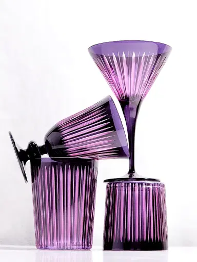 L'Objet Prism 4-Piece Highball Glass Set | Thumbnail 8 L'Objet Prism 4-Piece Highball Glass Set | Thumbnail 8