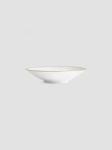 L'Objet Neptune Porcelain & 24K Gold Soup Plate | Thumbnail 2 L'Objet Neptune Porcelain & 24K Gold Soup Plate | Thumbnail 2