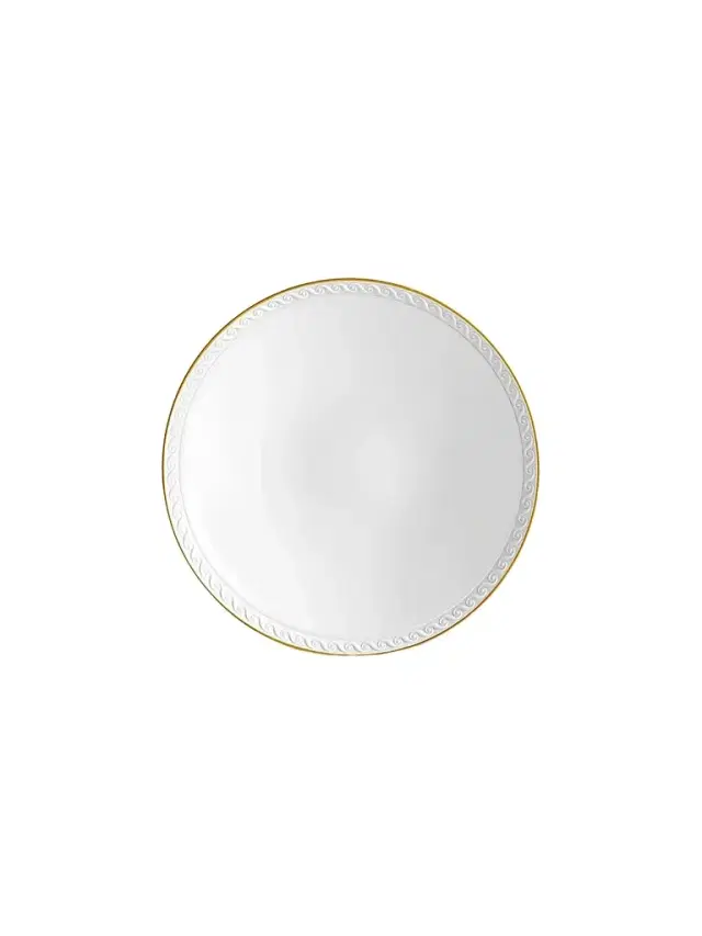 L'Objet Neptune Porcelain & 24K Gold Soup Plate