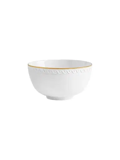 L'Objet Neptune Porcelain & 24K Gold Cereal Bowl | Thumbnail 1 L'Objet Neptune Porcelain & 24K Gold Cereal Bowl | Thumbnail 1