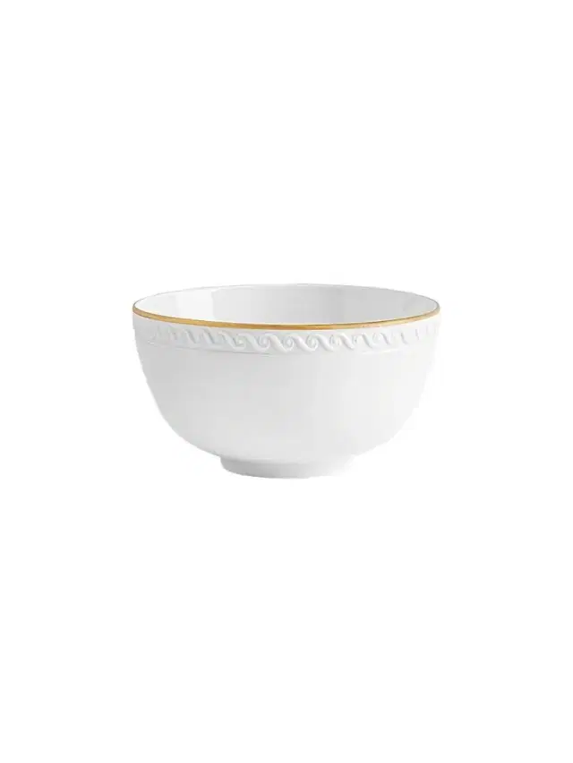 L'Objet Neptune Porcelain & 24K Gold Cereal Bowl