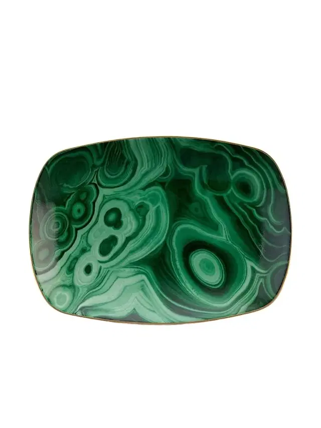 L'Objet Malachite Tray