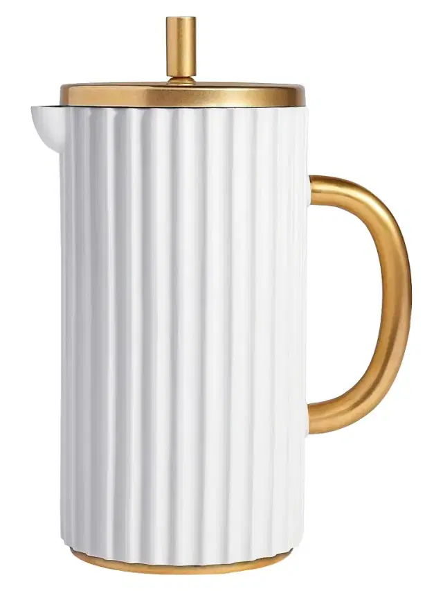 L'Objet Ionic Porcelain French Press