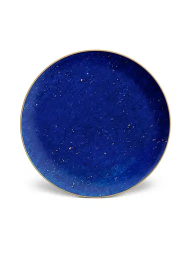 L'Objet Lapis-Look Limoges Porcelain & 24K Gold Dessert Plate | Thumbnail 2 L'Objet Lapis-Look Limoges Porcelain & 24K Gold Dessert Plate | Thumbnail 2