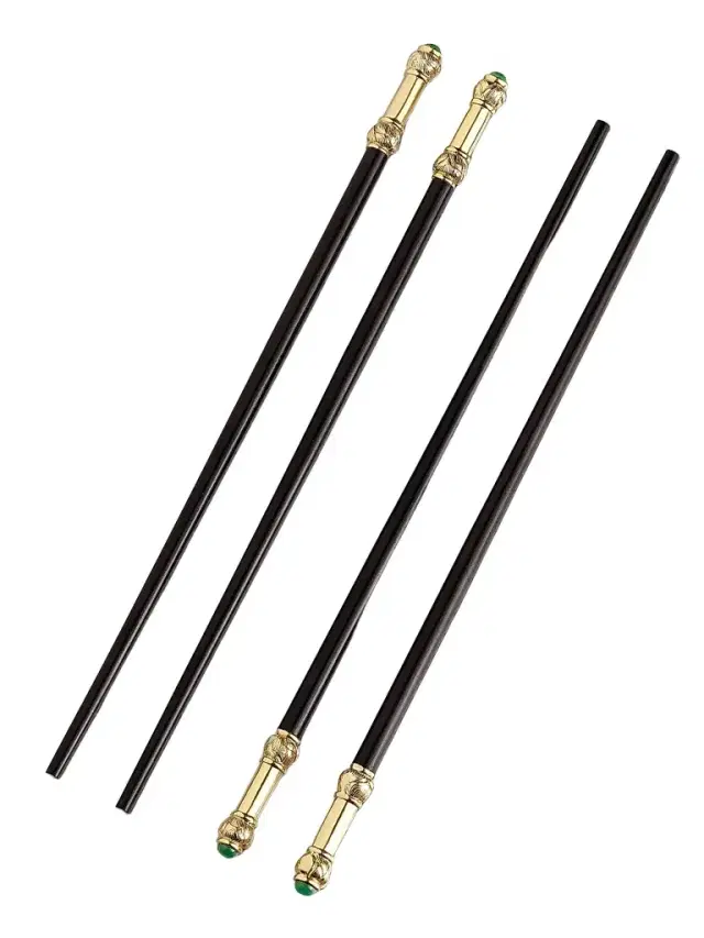 L'Objet Han 24K Gold-Plated Chopsticks/Set of 4