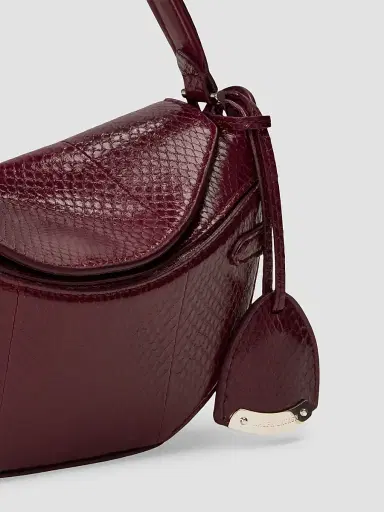 Ralph Lauren Collection Women's The Ralph Mini Snakeskin Crossbody Bag | Thumbnail 7 Ralph Lauren Collection Women's The Ralph Mini Snakeskin Crossbody Bag | Thumbnail 7
