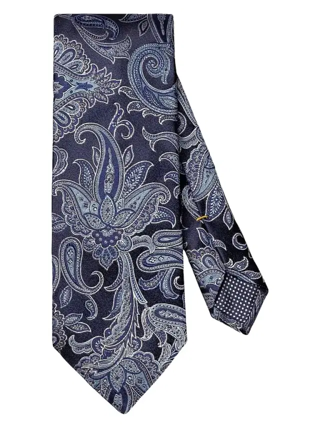 Eton Men's Paisley Silk Tie
