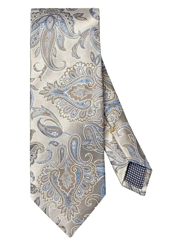 Eton Men's Paisley Silk Tie