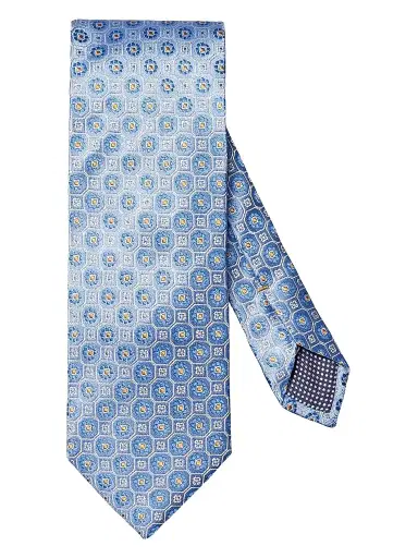 Eton Men's Floral Woven Silk Tie | Thumbnail 1 Eton Men's Floral Woven Silk Tie | Thumbnail 1