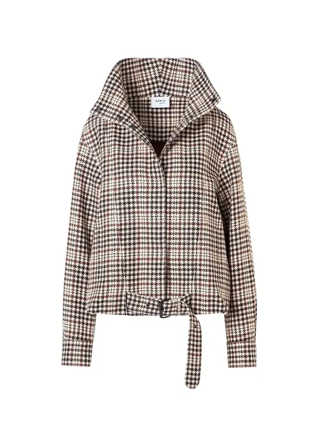 Akris punto Women's Houndstooth Tweed Wool-Blend Blouson Jacket