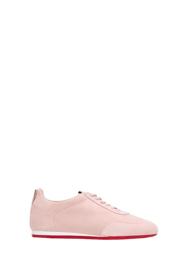 Christian Louboutin Eleonora Flex Suede Low-Top Sneakers