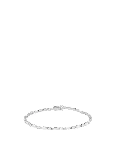 Paul Morelli 18K White Gold Elongated Diamond Bracelet | Thumbnail 2