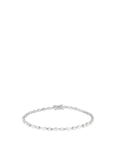 Paul Morelli 18K White Gold Elongated Diamond Bracelet | Thumbnail 1