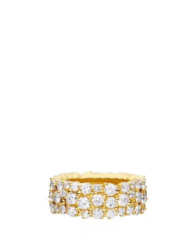 Paul Morelli 18K Yellow Gold Diamond 8mm Confetti Ring | Thumbnail 2