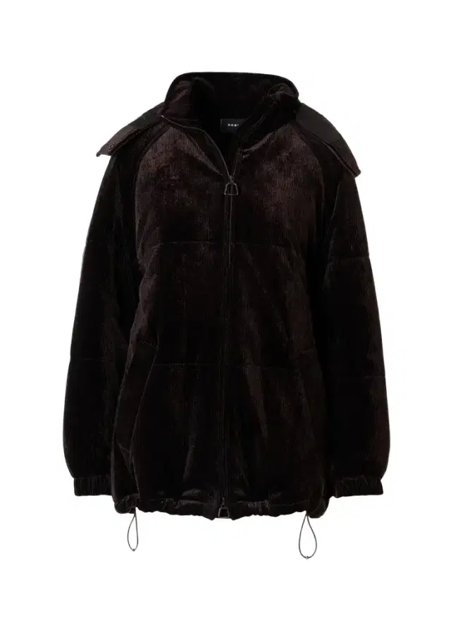 Akris Wednesday Corduroy Oversized Parka Jacket With Detachable Hood