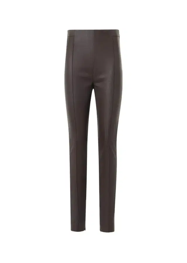 Akris Flame Leather Skinny-Leg Ankle Pants