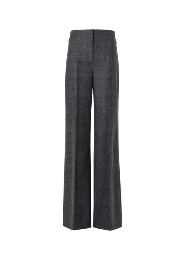 Akris Fior Prince of Whales Wool Flannel Wide-Leg Pants