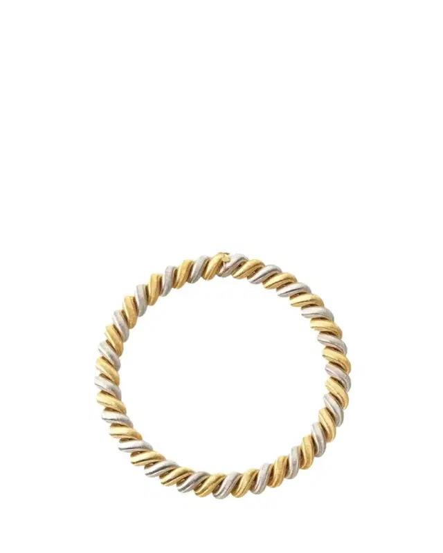 Buccellati Torsade 18K Yellow and White Gold Necklace