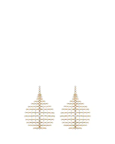 Fernando Jorge 18K Yellow Gold Small Disco Earrings with Diamonds | Thumbnail 2