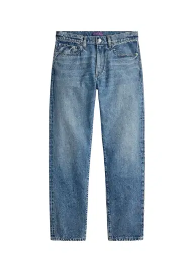 Ralph Lauren Purple Label Men's American Indigo Slim-Straight Fit Jeans | Thumbnail 1