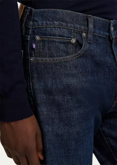 Ralph Lauren Purple Label Men's American Indigo Straight-Fit Jeans | Thumbnail 5