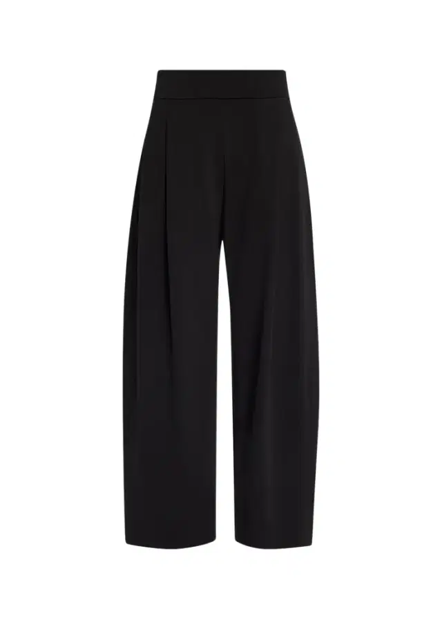 Lafayette 148 New York Walker Cropped Barrel-Leg Pants