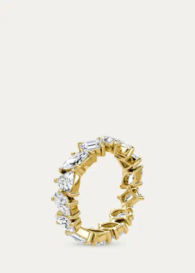 VRAI 18K Yellow Gold Lab-Grown Diamond Shooting Star Ring | Thumbnail 3