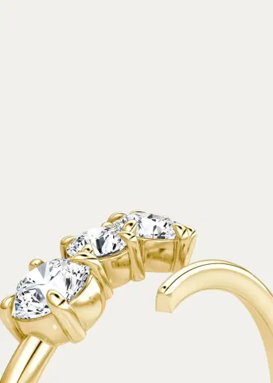 VRAI 14K Yellow Gold Lab-Grown Diamond Cosmos Ring | Thumbnail 4