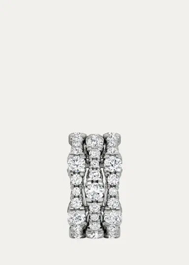 VRAI 14K White Gold Lab-Grown Diamond Multi-Row Ring | Thumbnail 3