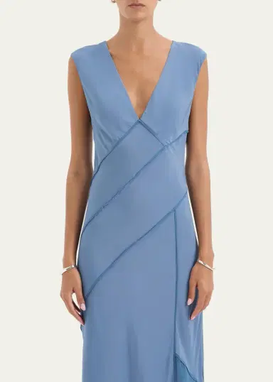 SIR. Elin Paneled Gown | Thumbnail 5