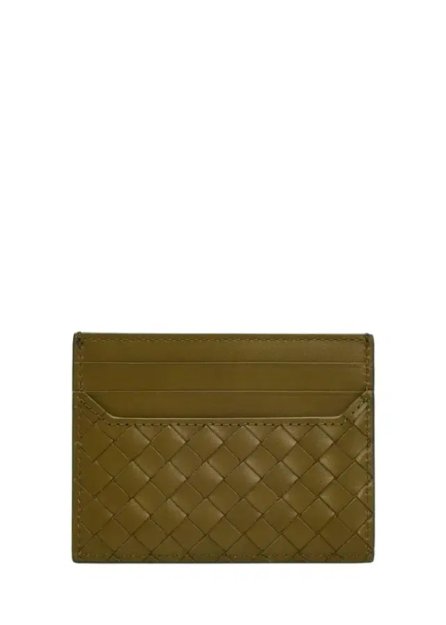 Bottega Veneta Men's Intrecciato Leather Card Holder