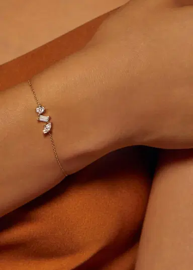 VRAI 14K Yellow Gold Lab-Grown Diamond Orion Bracelet, 0.9tcw | Thumbnail 2