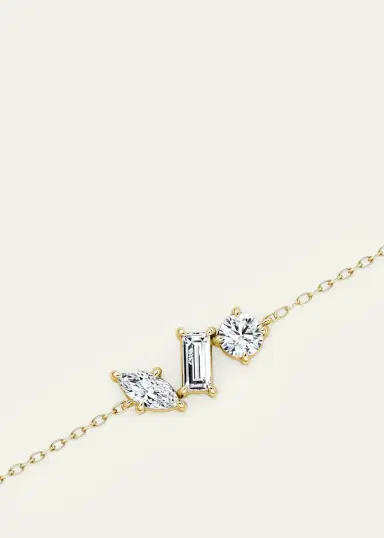 VRAI 14K Yellow Gold Lab-Grown Diamond Orion Bracelet, 0.9tcw | Thumbnail 3