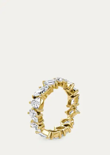 VRAI 18K Yellow Gold Lab-Grown Diamond Shooting Star Ring | Thumbnail 3