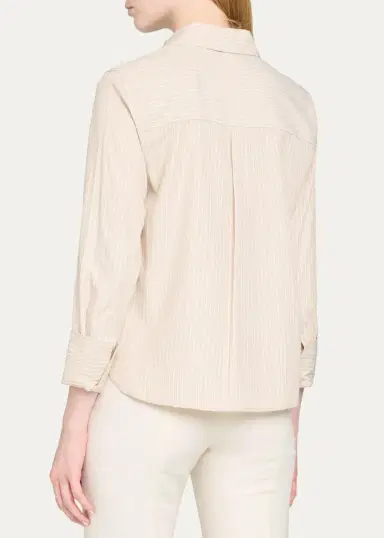 Kobi Halperin Alexie Striped Button-Front Blouse | Thumbnail 3 Kobi Halperin Alexie Striped Button-Front Blouse | Thumbnail 3