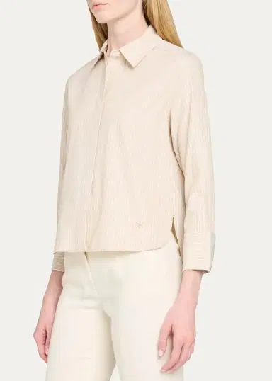 Kobi Halperin Alexie Striped Button-Front Blouse | Thumbnail 4 Kobi Halperin Alexie Striped Button-Front Blouse | Thumbnail 4