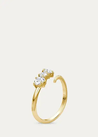 VRAI 14K Yellow Gold Lab-Grown Diamond Cosmos Ring | Thumbnail 3