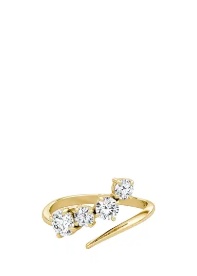 VRAI 14K Yellow Gold Lab-Grown Diamond Cosmos Ring | Thumbnail 1