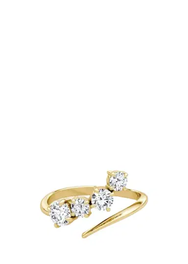 VRAI 14K Yellow Gold Lab-Grown Diamond Cosmos Ring | Thumbnail 1